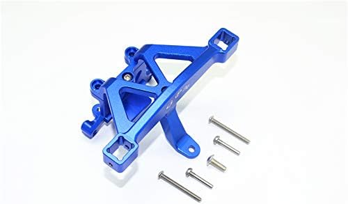 GPM Upgrades – Soporte frontal de aluminio para 110 E-Revo VXL Rushless (86086-4) RC Cars (azul)