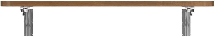 Pmnianhua Mesa plegable de 31 pulgadas para montar en la pared, escritorio de pared plegable, escritorio flotante para oficina en casa, espacio