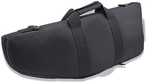 Funda táctica para rifle suave para airsoft, paintball, 28.0in, 4 bolsas Molle