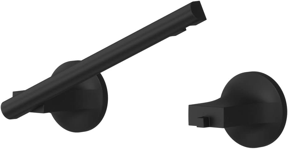 Pfister BPHPFM0B Pfirst Modern – Soporte para papel higiénico, color negro mate