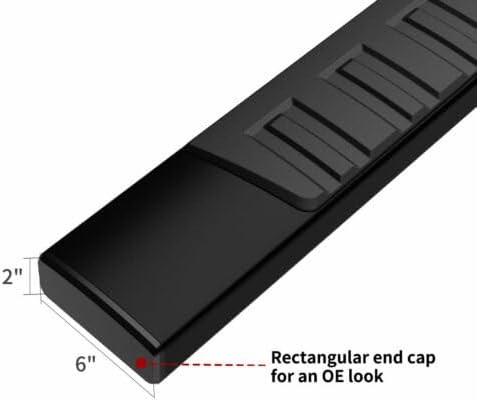 Estribos laterales de aluminio, escalones laterales de camión Nerf Bars L+R para