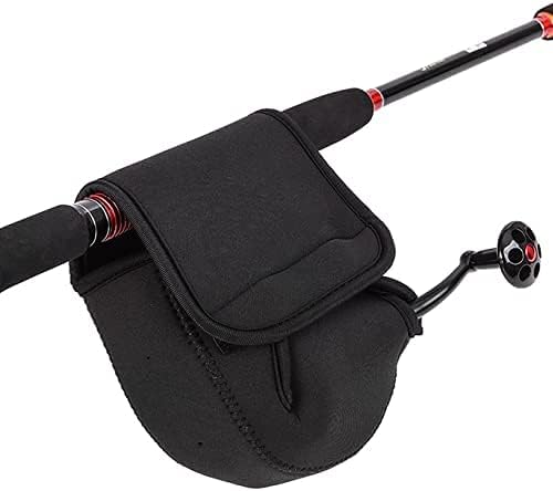 FASANIY Funda protectora para carrete de pesca, carrete giratorio de arrastre, baitcasting, bolsa protectora de pesca, bolsas de pesca, 3 tamaños, 2