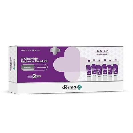 Kit facial C-Cinamide Radiance con vitamina C y niacinamida para pieles radiantes