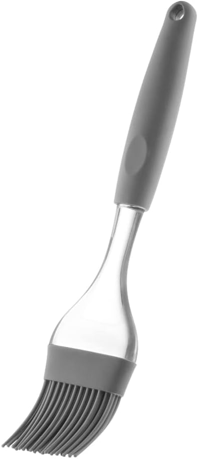 Millvado Cepillo de silicona para untar cepillo de cocina resistente al calor para aceite y salsa, cepillo flexible para alimentos, apto para