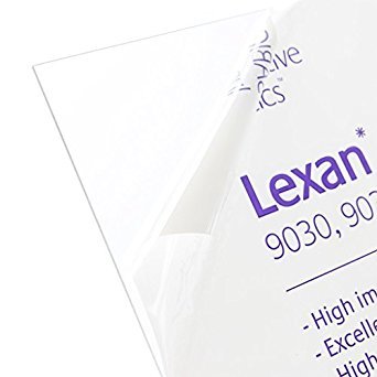 Lexan Sheet, policarbonato, Transparente