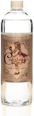 Litro – 33.5 oz de aceites de lámpara de fragancia Courtneys – Ocio por la tarde