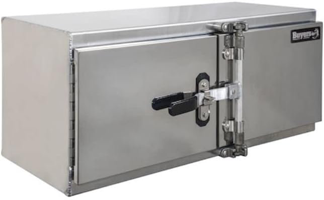 Buyers Products 1762621, 18x24x36 caja de aluminio del camión wpuertas dobles del granero