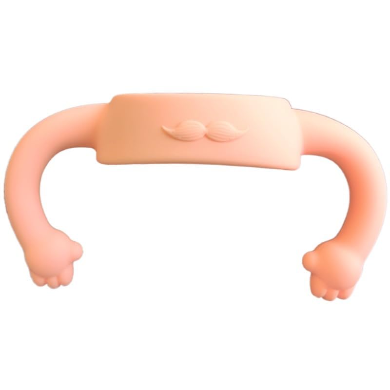 Paquete de 5 asas de silicona para biberones de bebé, compatibles con todos los biberones estrechos y de cuello ancho de Dr. Brown