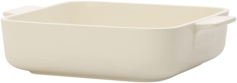 Villeroy & Boch Clever Cooking – Plato cuadrado para hornear, 8.25 x 8.25 pulgadas, color blanco