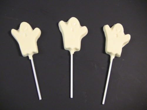 Molde para piruleta de caramelo de chocolate pequeño fantasma de Halloween