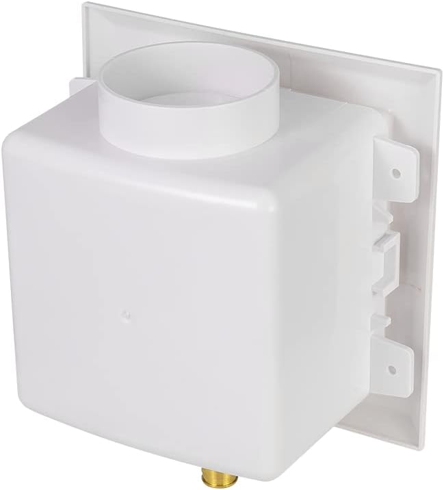 EFIELD Caja universal para máquina de hielo, conexión de entrada de crimpado Pex de 12 pulgada con válvula de bola de 14 vuelta instalada (crimpado