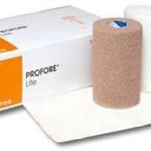 Smith & Nephew Profore Lite – Sistema de vendaje de compresión multicapa, estéril, sin látex (caja de 1 cada uno) Smith & Nephew Profore Lite – Sistema de vendaje de compresión multicapa, estéril, sin látex (caja de 1 cada uno)