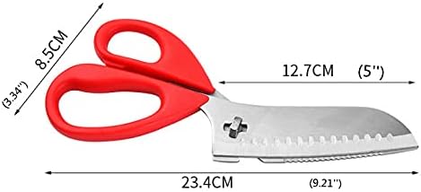 XBLDMJY Tijeras de cocina resistentes Tijeras desmontables Tijeras de cocina multifunción de acero inoxidable (verde)