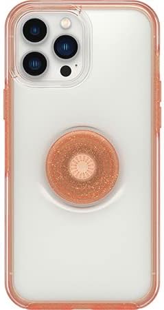 OtterBox + POP SYMMETRY SERIES – Funda para iPhone 13 Pro Max – Embalaje no minorista – Melondramatic naranja transparente, Apple Phonecase, ajuste