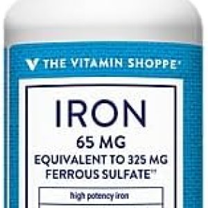 Hierro de alta potencia 65 mg equivalente a 325 mg de sulfato ferroso Hierro de alta potencia 65 mg equivalente a 325 mg de sulfato ferroso