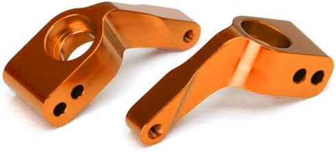 Traxxas 3652T – Portaejes de aluminio con rodamientos, naranja