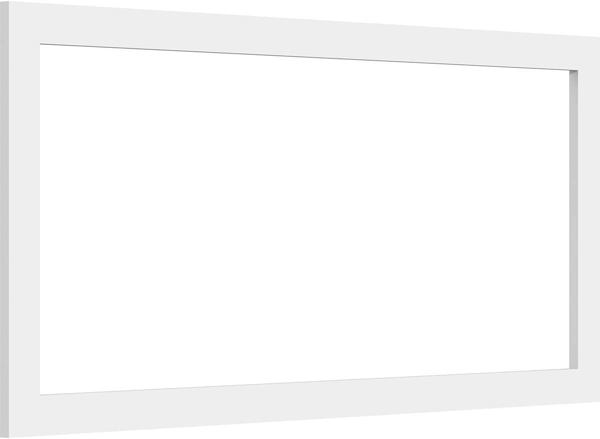 Ekena Millwork Panel de pared decorativo Prescott de 34 pulgadas de ancho x 16 pulgadas de alto x 38 pulgadas de alto (dos piezas)