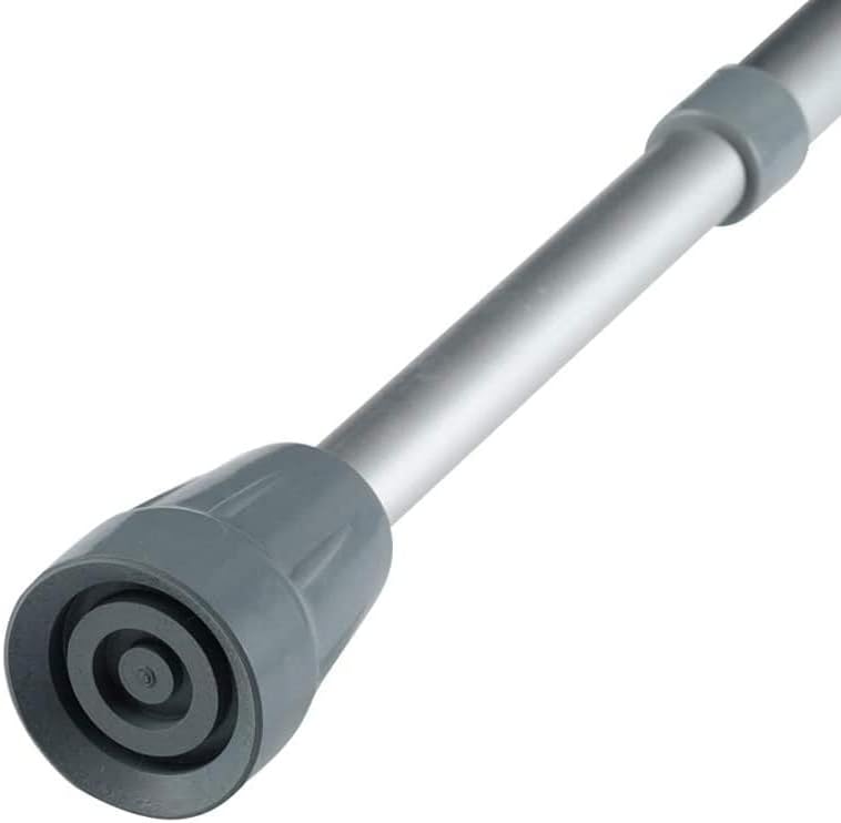 Puntas de muleta, gris, 78 pulgadas (4)