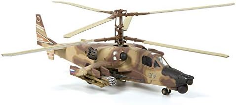 Zvezda 500787216 500787216-172 Helicóptero de ataque ruso Hokum Kit de construcción de plástico Kit de montaje para principiantes Oliva detallada