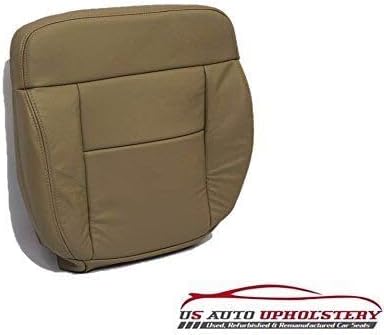 XTREME COVERS Funda de asiento de cuero para parte inferior del conductor 04 compatible con Ford F150 Lariat SuperCrew