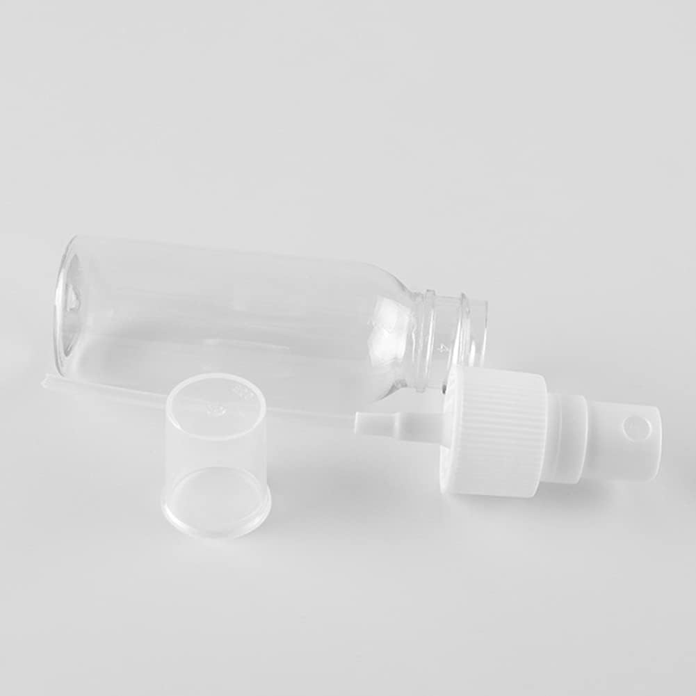 Mini botella de spray vacía de 1.0 fl oz, mini botella portátil de perfume de aceites esenciales, botella de viaje, botellas de aerosol de alcohol,