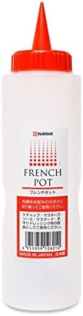 JapanBargain 3270×2, juego de 2 botellas de condimento para chorros, botellas japonesas para apretar, botella de ketchup de 11 onzas, fabricada en