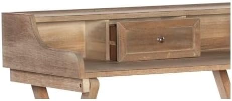 Riverbay Furniture Escritorio plegable en gris lavado