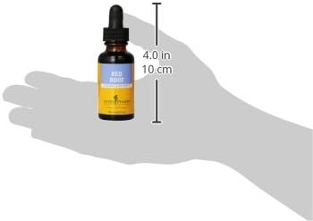 Herb Pharm Extracto líquido de raíz roja para limpieza y desintoxicación, 1 onza (DRROOT01) (paquete de 2)