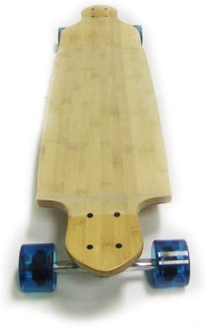 Down Drop Bamboo Longboard – 7.087 in Camiones ABEC 7 Rodamientos 2.992 in 80a Ruedas