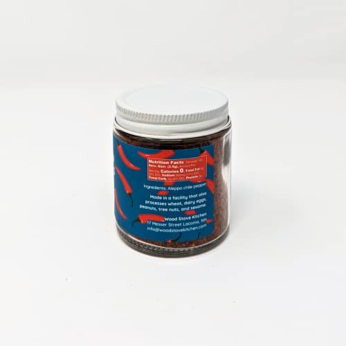 Wood Stove Kitchen – Mezcla de chiles de Alepo sirios ahumados para cocinar – Condimento saborizado con especias y hierbas para carne, mariscos,