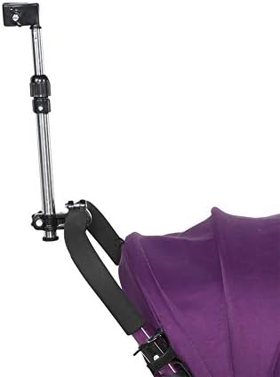 Soporte para barra de paraguas de bicicleta, soporte de marco de paraguas para silla de ruedas, soporte ajustable para paraguas para bicicleta,