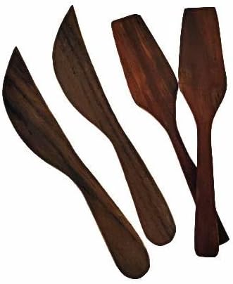 Cuchillo y espátula hechos a mano de madera, herramienta de cocina para hornear, pan, pastel, mermelada, mantequilla, gelatina, cuchillo esparcidor