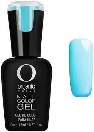 Organic Nails Gel Color Group Glow It (azul brillante)
