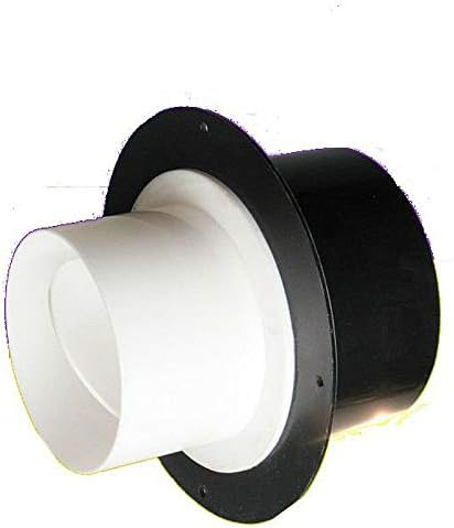Válvula de retención para ventilador de escape, válvula de amortiguador de aire HVAC de diámetro variable de 100 a 802.953 in para ventiladores