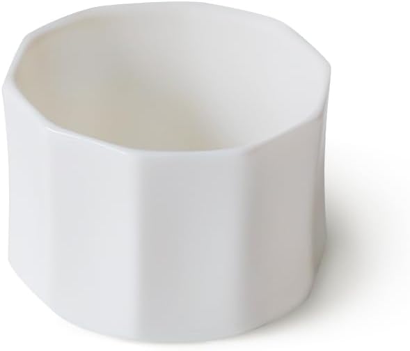 Taza de té de porcelana de 2 onzas, tazas de café pequeñas, taza Demitasse para bebidas de café, tazas de café espresso de cerámica blanca de 3