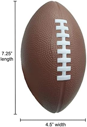 Fútbol de espuma  7.25 pulgadas de fácil agarre pequeño para niños  Fútbol infantil  Balones de fútbol de espuma suave de calidad para niños pequeños