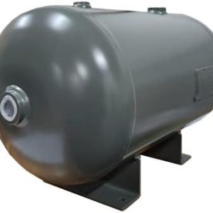 Tanque receptor de aire, 19 galones, horizontal universal, 16 x 25 pulgadas, 200 PSI, patas (19 galones) Tanque receptor de aire, 19 galones, horizontal universal, 16 x 25 pulgadas, 200 PSI, patas (19 galones)