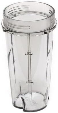 Ninja Blender Cup  16 oz Single Serve to go Taza con sorbo y tapa de sellado  se adapta a QB3000SS y Ninja 2 en 1 QB3000 QB3004 QB3005