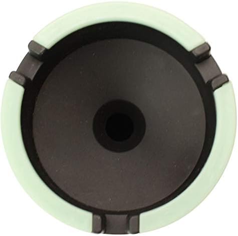 Stub Out brilla en la oscuridad y no brilla – Cenicero de cubo a tope (negro, regular)