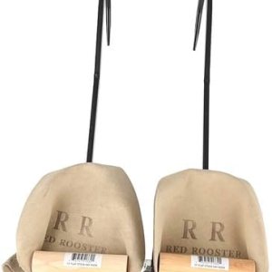 Red Rooster Gancho para heno con protector de cuero de 15 pulgadas, acero plano, paquete de 2 Red Rooster Gancho para heno con protector de cuero de 15 pulgadas, acero plano, paquete de 2