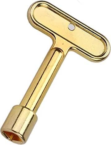 Honkador P1300-PART-13-KEY Llave de aguallave de grifo de agua Llaves de hidrante para hidrante de pared y grifo-Oro