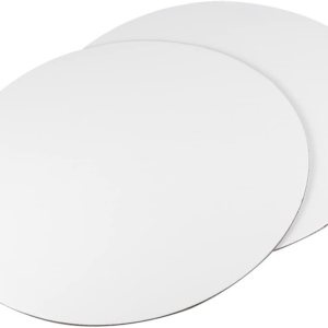 COHEALI 6 piezas de lienzo de pintura para lienzo, lienzos, marcos blancos para lienzo, discos redondos de madera, tablero de pintura al óleo, panel COHEALI 6 piezas de lienzo de pintura para lienzo, lienzos, marcos blancos para lienzo, discos redondos de madera, tablero de pintura al óleo, panel