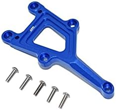 Placa superior delantera de aluminio para 110 Traxxas Ford GT 4-Tec 2.0 83056-44-Tec 3.0 93054-4 – Juego de 6 piezas Azul