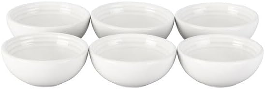 Le Creuset Juego de 6 cuencos de gres de 2 oz