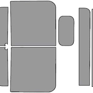 Rvinyl Kit de tinte de ventana compatible con Freightliner Classic 1996-2005 (base de cabina convencional XL) – Kit completo precortado – 50% Rvinyl Kit de tinte de ventana compatible con Freightliner Classic 1996-2005 (base de cabina convencional XL) – Kit completo precortado – 50%