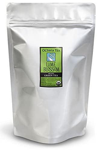 Octavia LIME BLOSSOM té verde orgánico, de comercio justo (a granel)