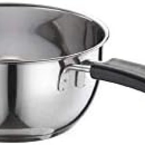 Uniware Sartén de acero inoxidable de 1.25 cuartos de galón, 6.75 x 2.5 pulgadas Uniware Sartén de acero inoxidable de 1.25 cuartos de galón, 6.75 x 2.5 pulgadas