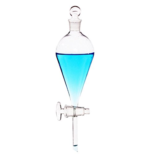 Kit de destilación de aceite esencial de laboratorio, purificador de agua, kit de cristalería con embudo separador, tubo condensador