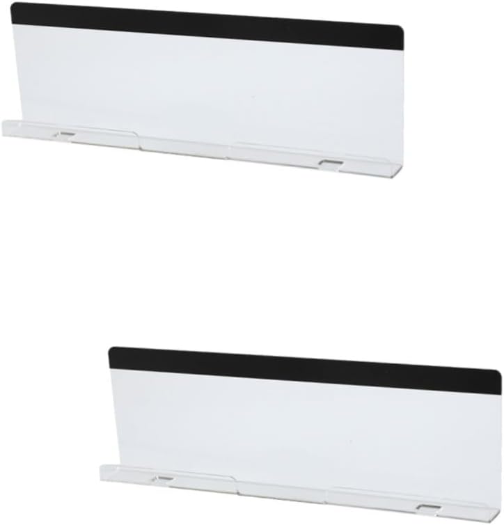 ULTECHNOVO 2 unids Mensaje Paquete Estante Monitor Panel lateral Notas Tableros Memo Pad Monitor Mensaje Tablero de notas Tablero de notas Tablero