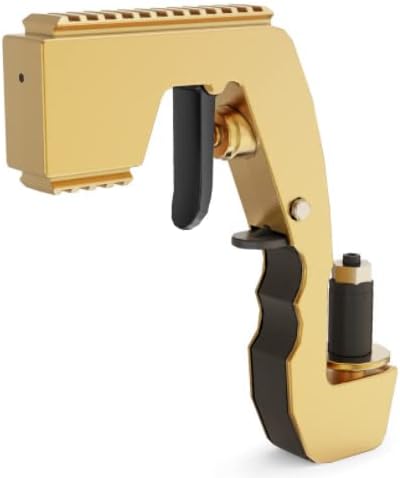 Nueva pistola de champán, rociador de pistola de champán, pistola de champán elegante para boda, fiesta, cocina (dorado)